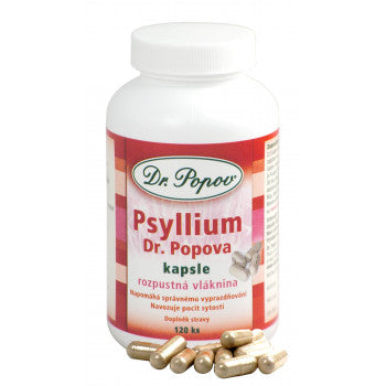 Dr. Popov Psyllium 120 capsules