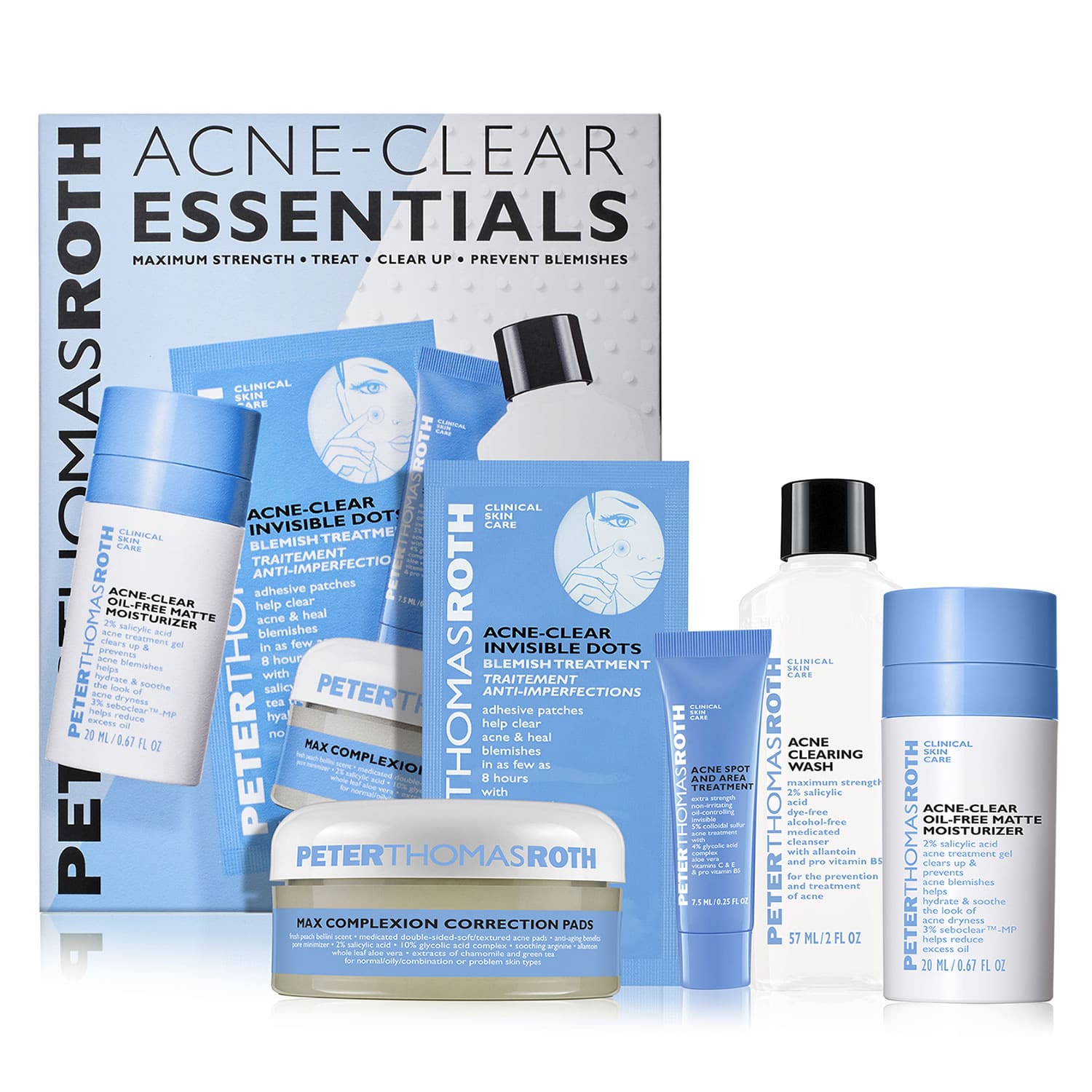 Peter Thomas Roth Acne-Clear Essentials (set) ($70 value)