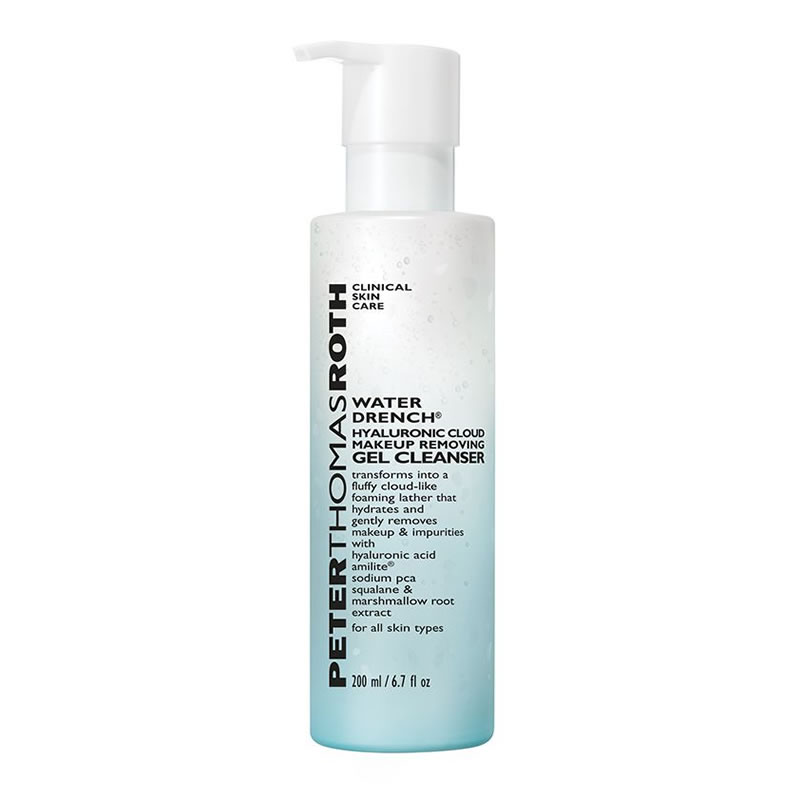 Peter Thomas Roth Water Drench Hyaluronic Cloud Makeup Removing Gel Cleanser (200 ml / 6.7 fl oz)