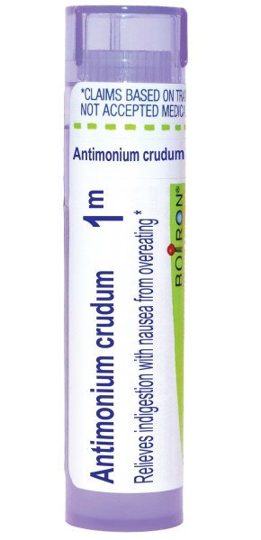 Boiron Antimonium Crudum 1M Homeopathic Single Medicine For Digestive 80 Pellet
