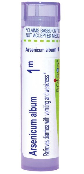 Boiron Arsenicum Album 1M Homeopathic Single Medicine For Digestive 80 Pellet