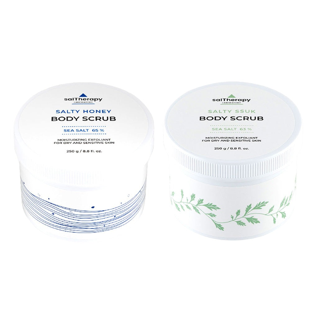 salTherapy Salty Body Scrub 250g - Honey / Ssuk(Mugwort)