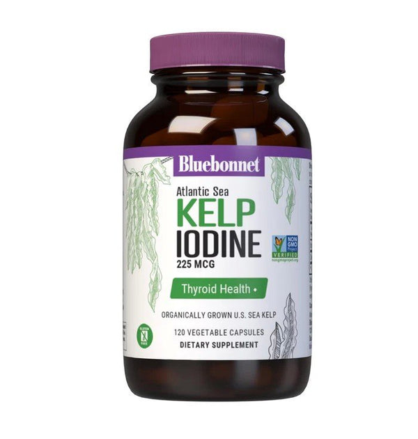 Bluebonnet Atlantic Sea Kelp Iodine-225 MCG 120 VegCap