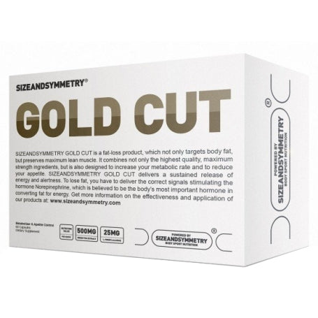 SIZEANDSYMMETRY GOLD CUT 60 CAPSULES