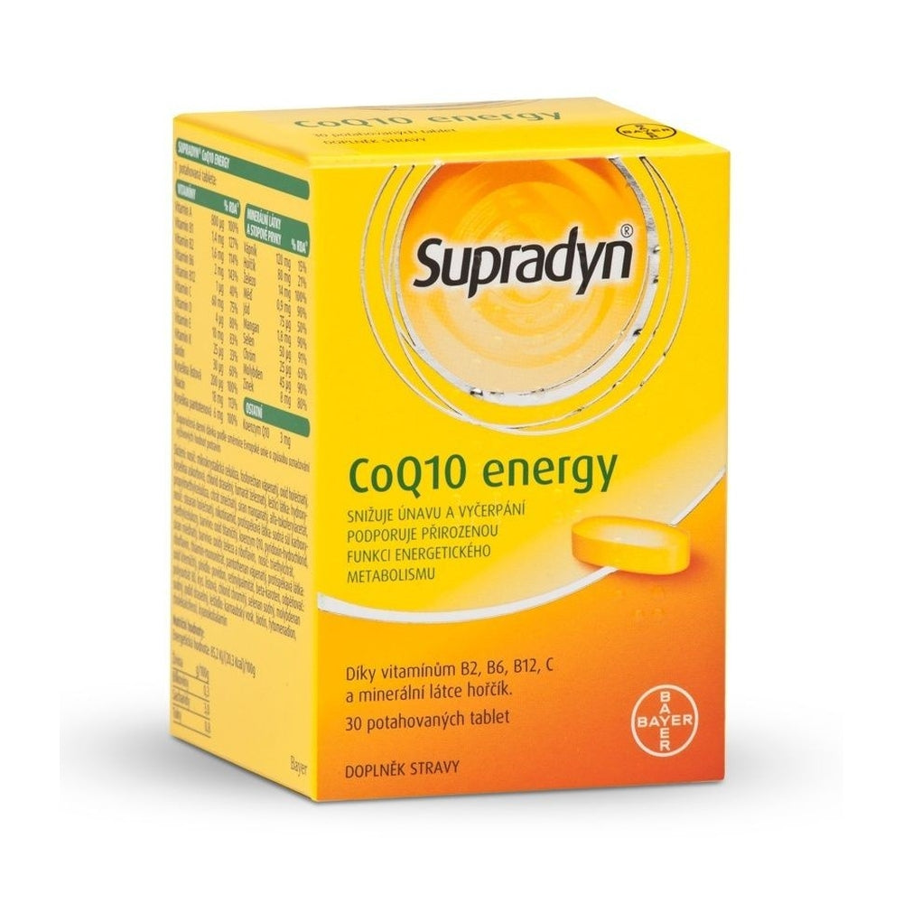 Bayer Supradyn CoQ10 tablets Energy, 30 pcs