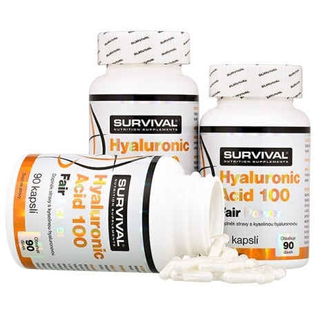 SURVIVAL HYALURONIC ACID 100 FAIR POWER 90 CAPSULES
