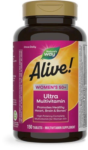 Nature's Way Alive! Women's 50+ Ultra Multivitamin 150 Tablet