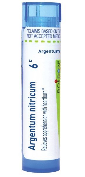 Boiron Argentum Nitricum 6C Homeopathic Single Medicine For Stress & Sleep 1 Tube Pellet