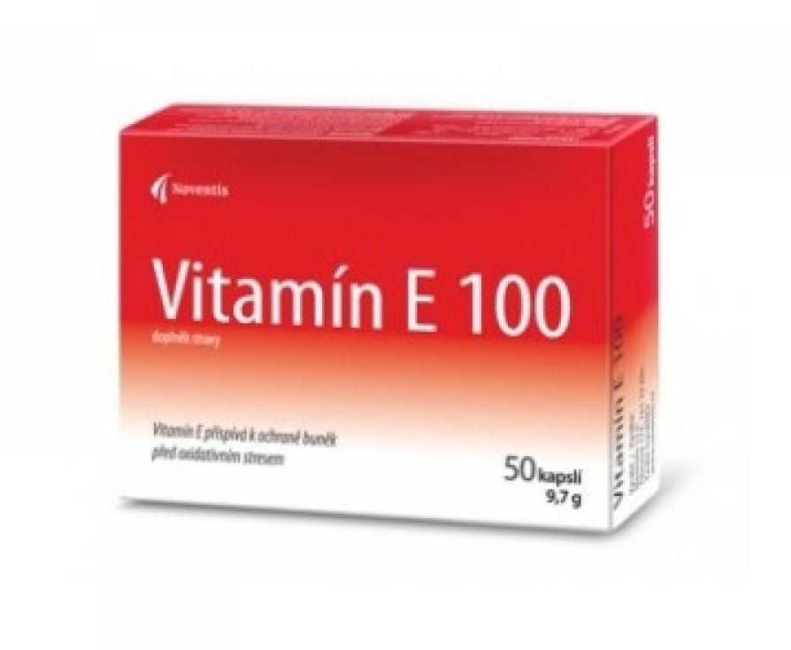 Noventis Vitamin E 100 mg 50 capsules