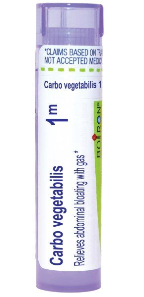 Boiron Carbo Vegetabilis 1M Homeopathic Single Medicine For Digestive 80 Pellet