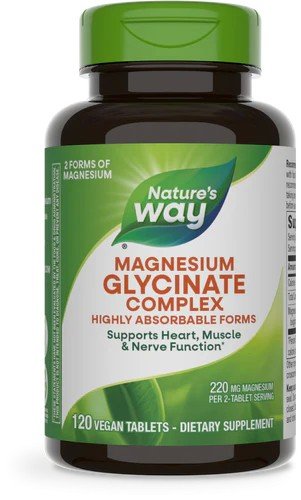 Nature's Way Magnesium Glycinate Complex 120 Tablet