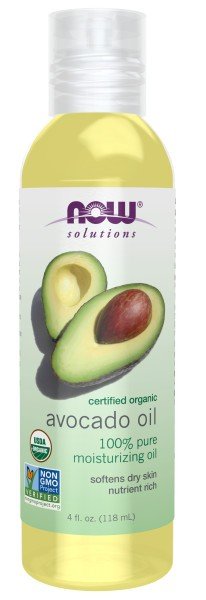Now Foods Certified Organic Avocado Oil 4 oz Oil