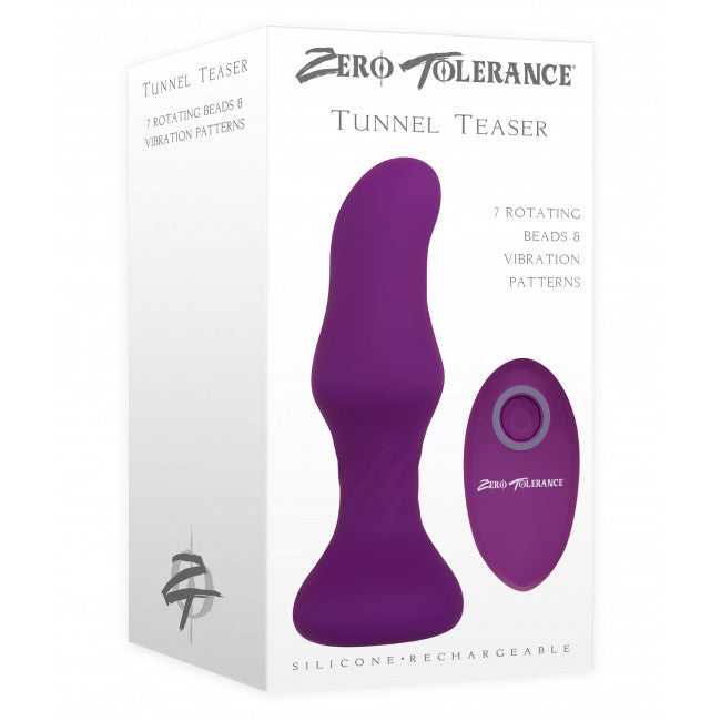 Zero Tolerance Tunnel Teaser Remote Controlled with Rotating Beads Purple